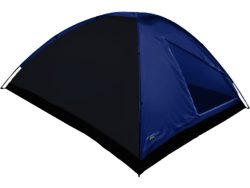 Yellowstone 4 Person Waterproof Dome Tent (Blue)